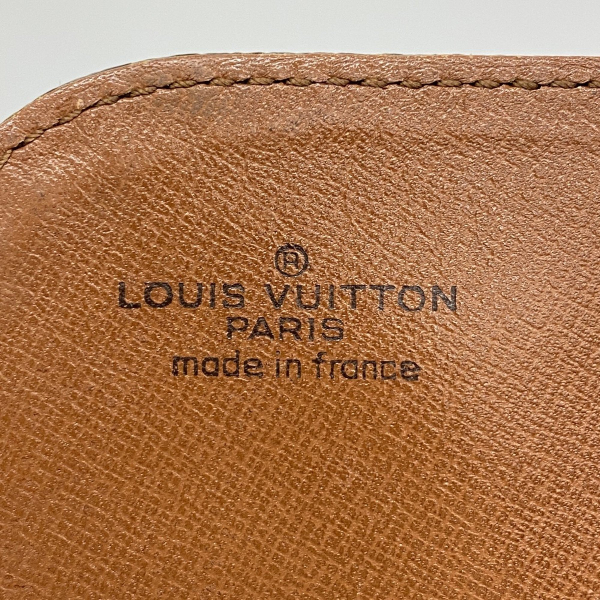 Louis Vuitton Shoulder Bag Monogram Cartesier PM MM Brown Ladies