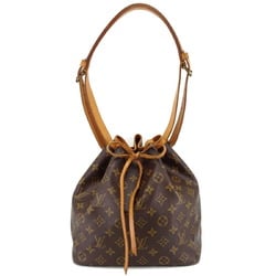 Louis Vuitton Petit Noe Women's Tote Bag M42226 Monogram Brown