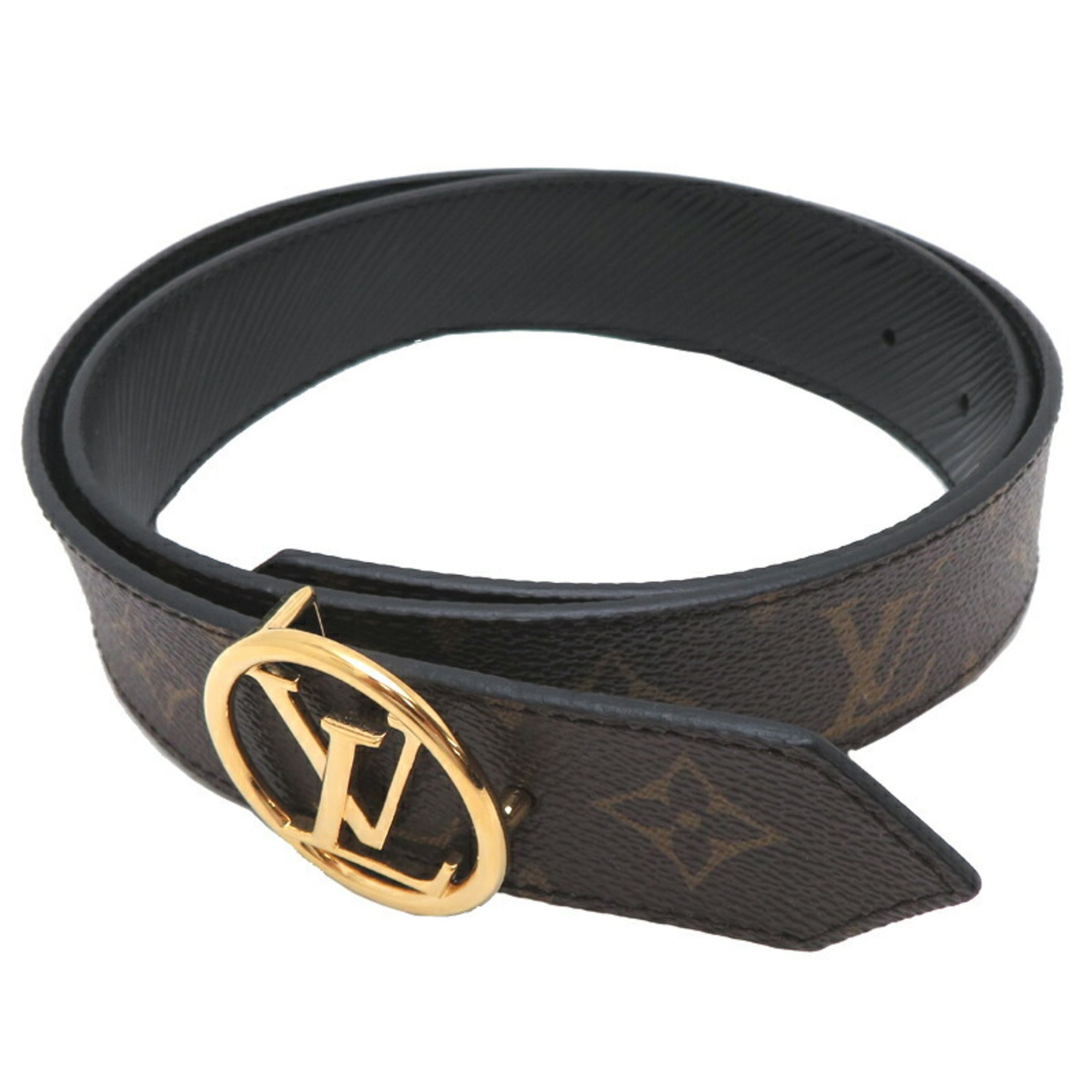 Louis Vuitton Santur LV Circle Women's Belt M9935 Monogram (Brown)