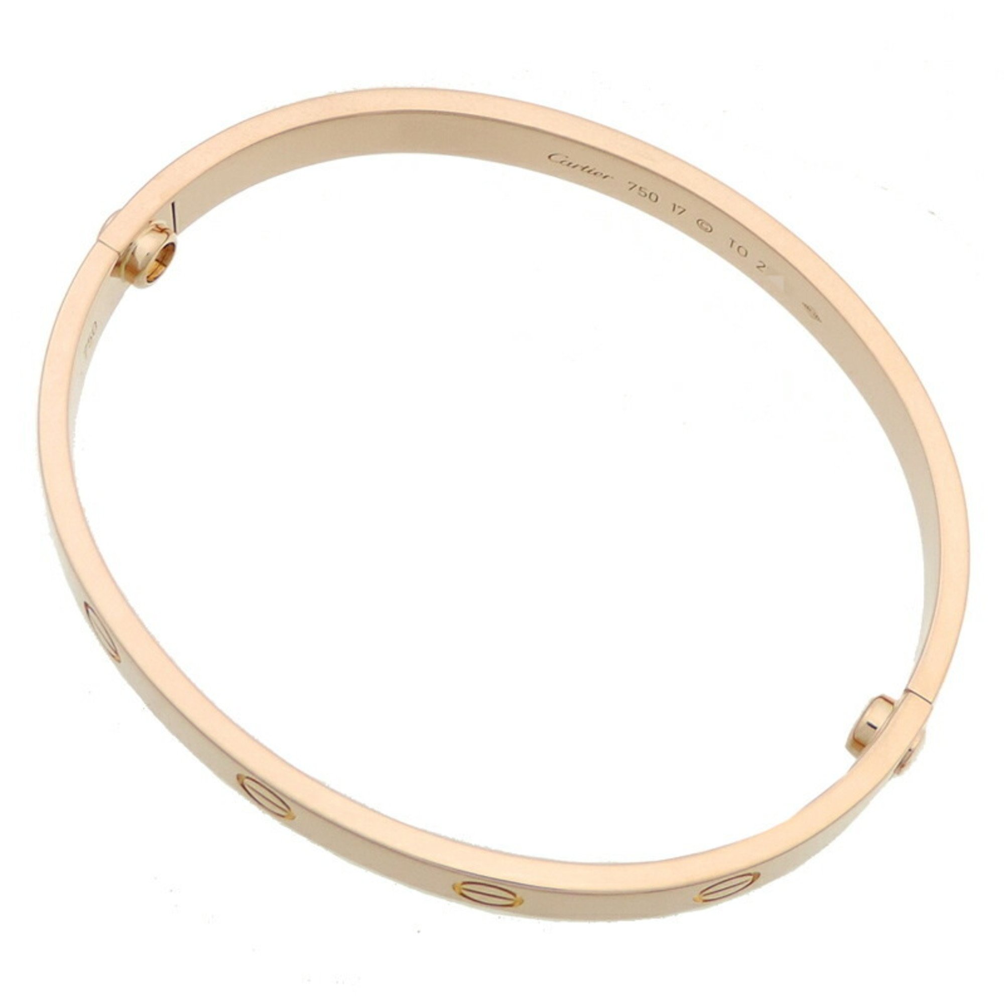 Cartier LOVE Women's Bracelet B6067400 750 Pink Gold