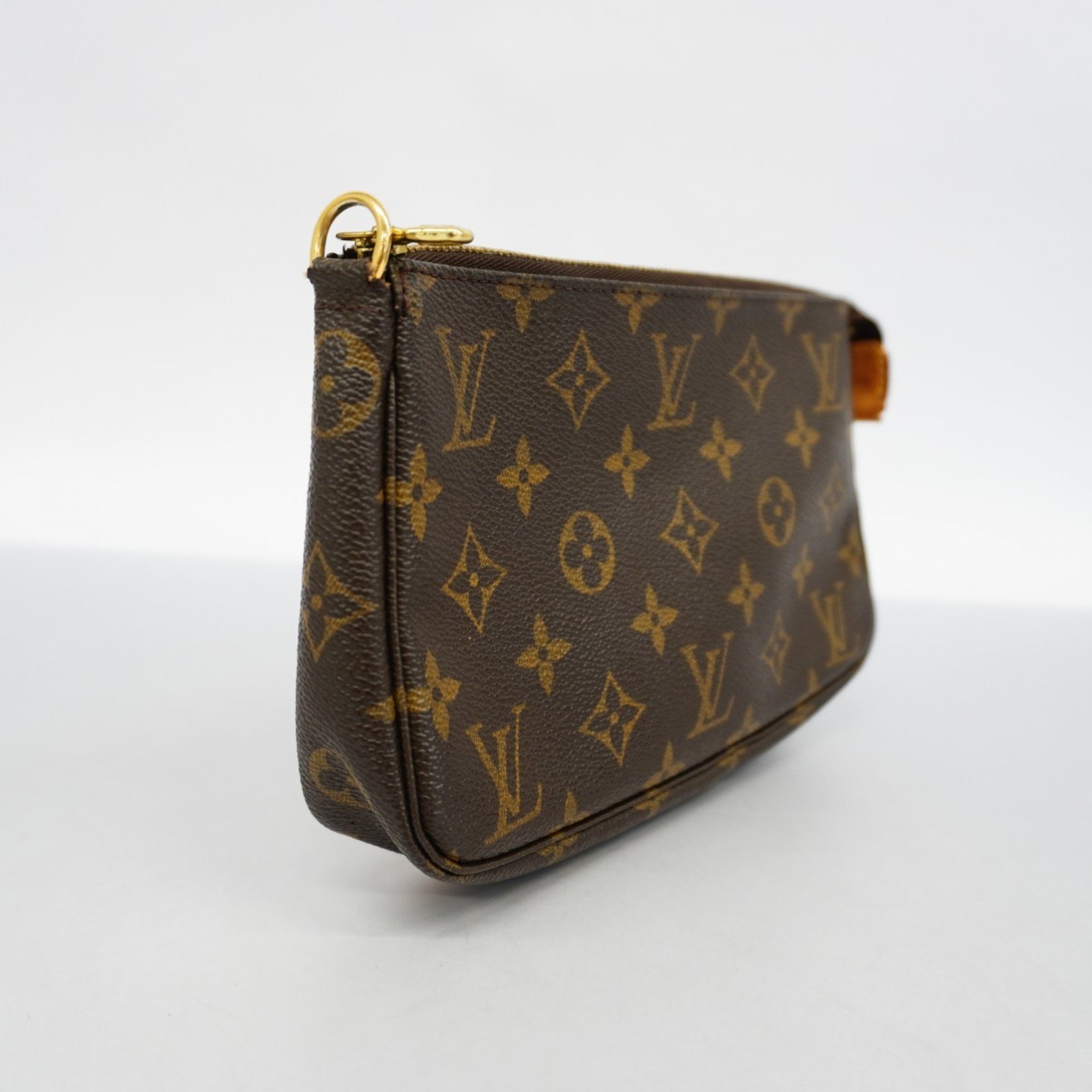 Louis Vuitton Pouch Monogram Pochette Accessoires M51980 Brown Women's