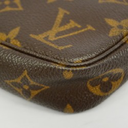 Louis Vuitton Pouch Monogram Pochette Accessoires M51980 Brown Women's