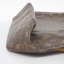 Louis Vuitton Shoulder Bag Monogram Looping GM M51145 Brown Ladies