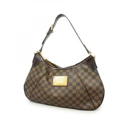 Louis Vuitton Shoulder Bag Damier Thames PM N48180 Ebene Ladies