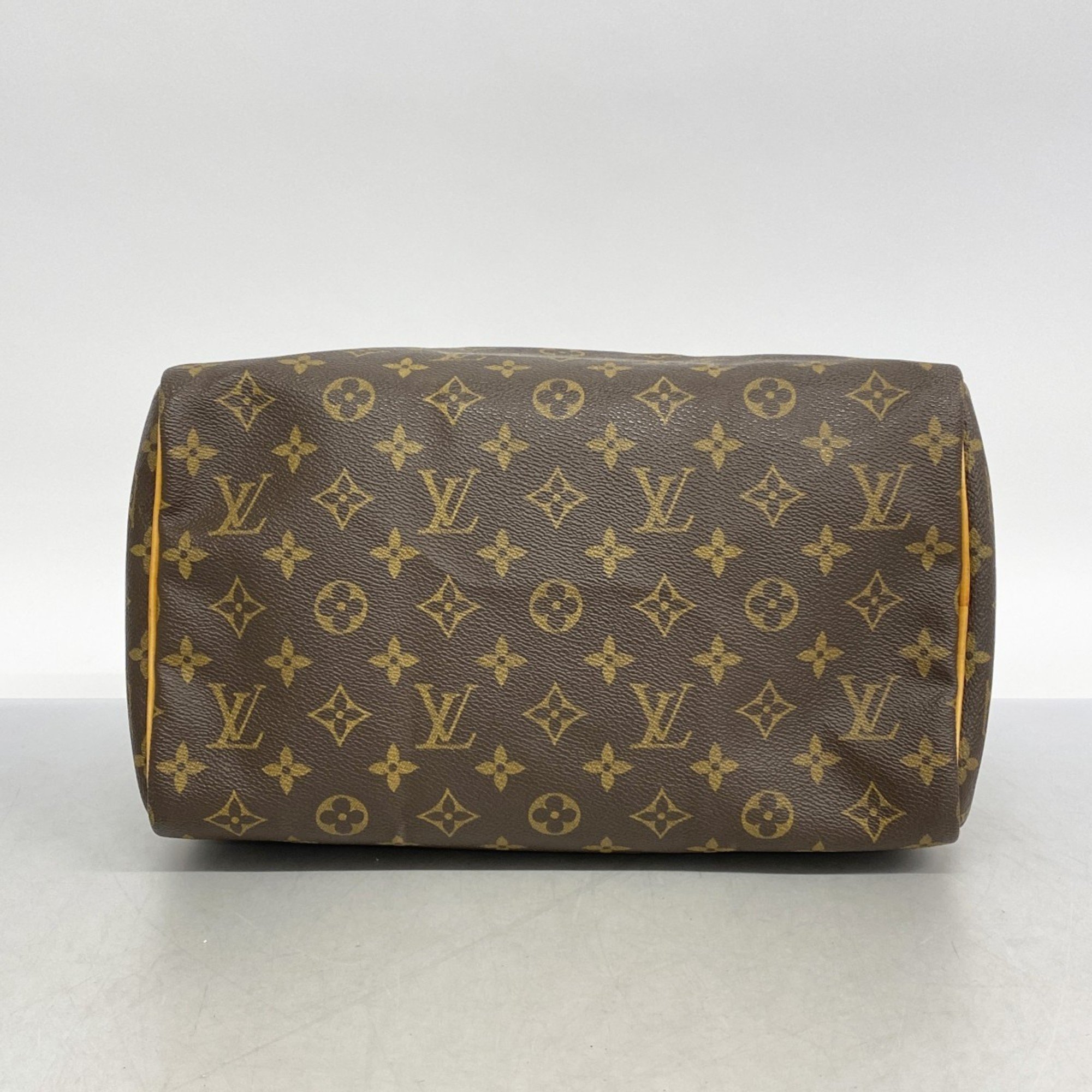 Louis Vuitton Handbag Monogram Speedy 30 M41108 Brown Ladies