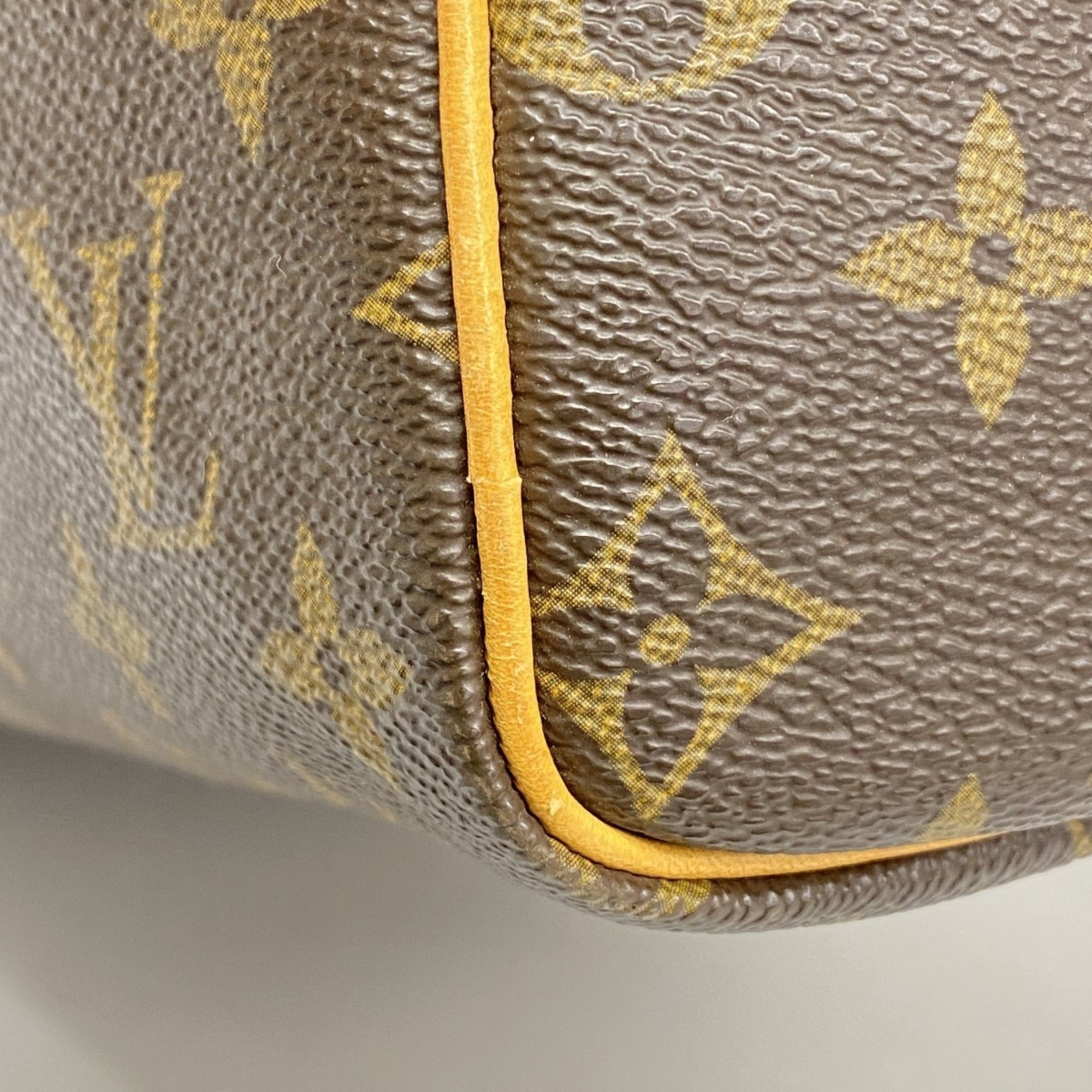 Louis Vuitton Handbag Monogram Speedy 30 M41108 Brown Ladies