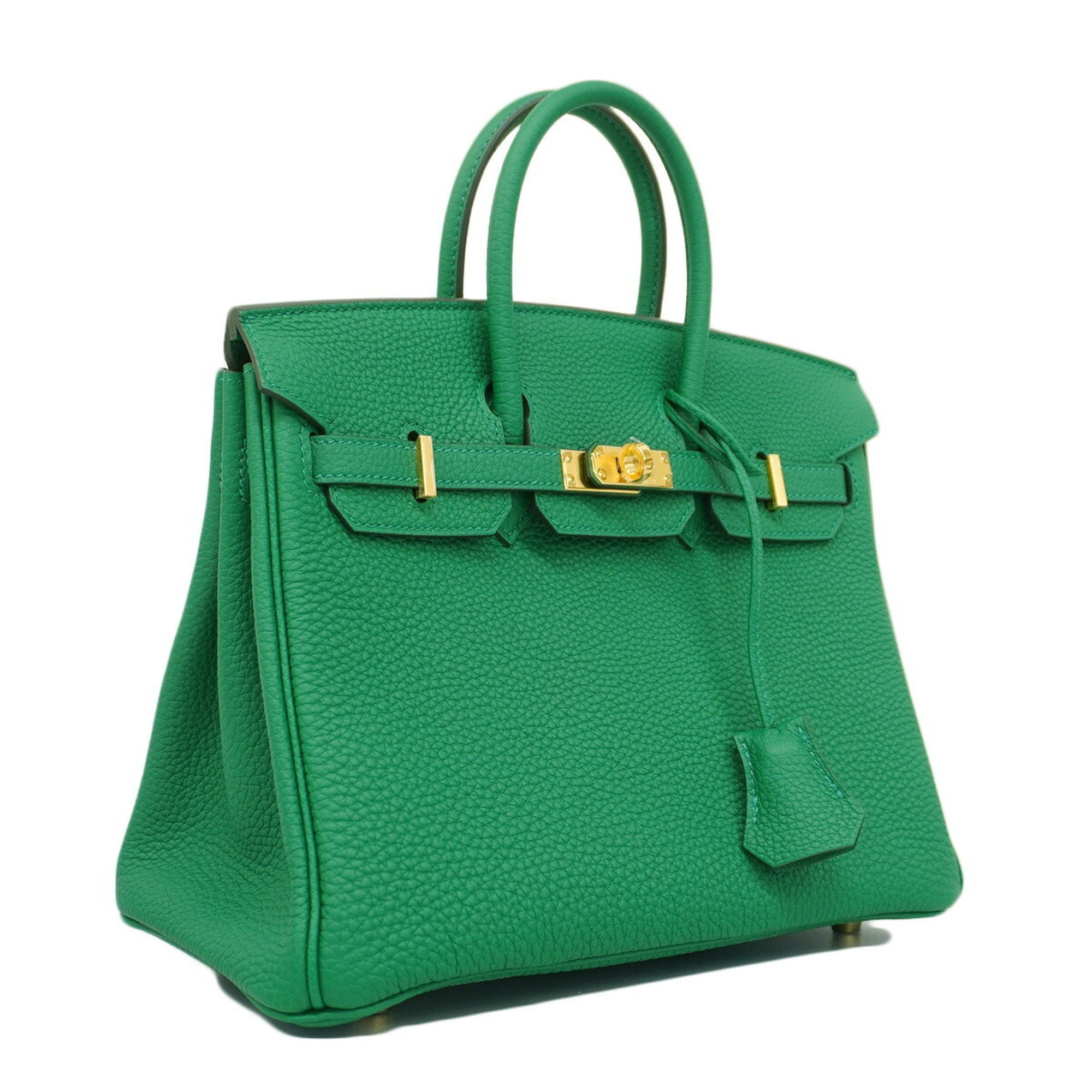 Hermes handbag Birkin 25 Togo Mint W stamped ladies