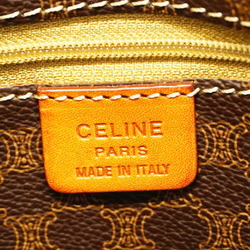 Celine Shoulder Bag Macadam Brown Women's