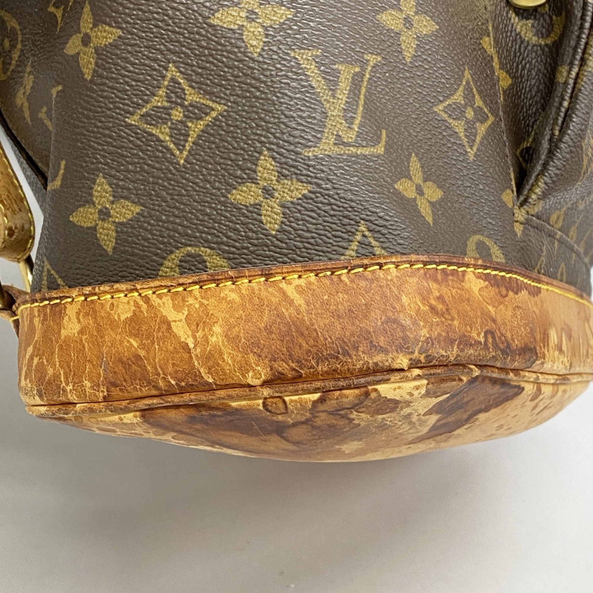 Louis Vuitton Backpack Daypack Monogram Montsouris M51135 Brown Women's