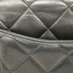 Chanel handbag, Matelasse, lambskin, black, champagne, ladies