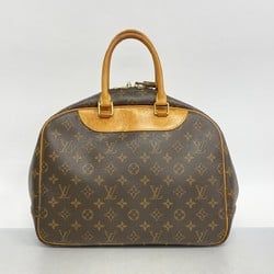 Louis Vuitton Handbag Monogram Deauville M47270 Brown Ladies