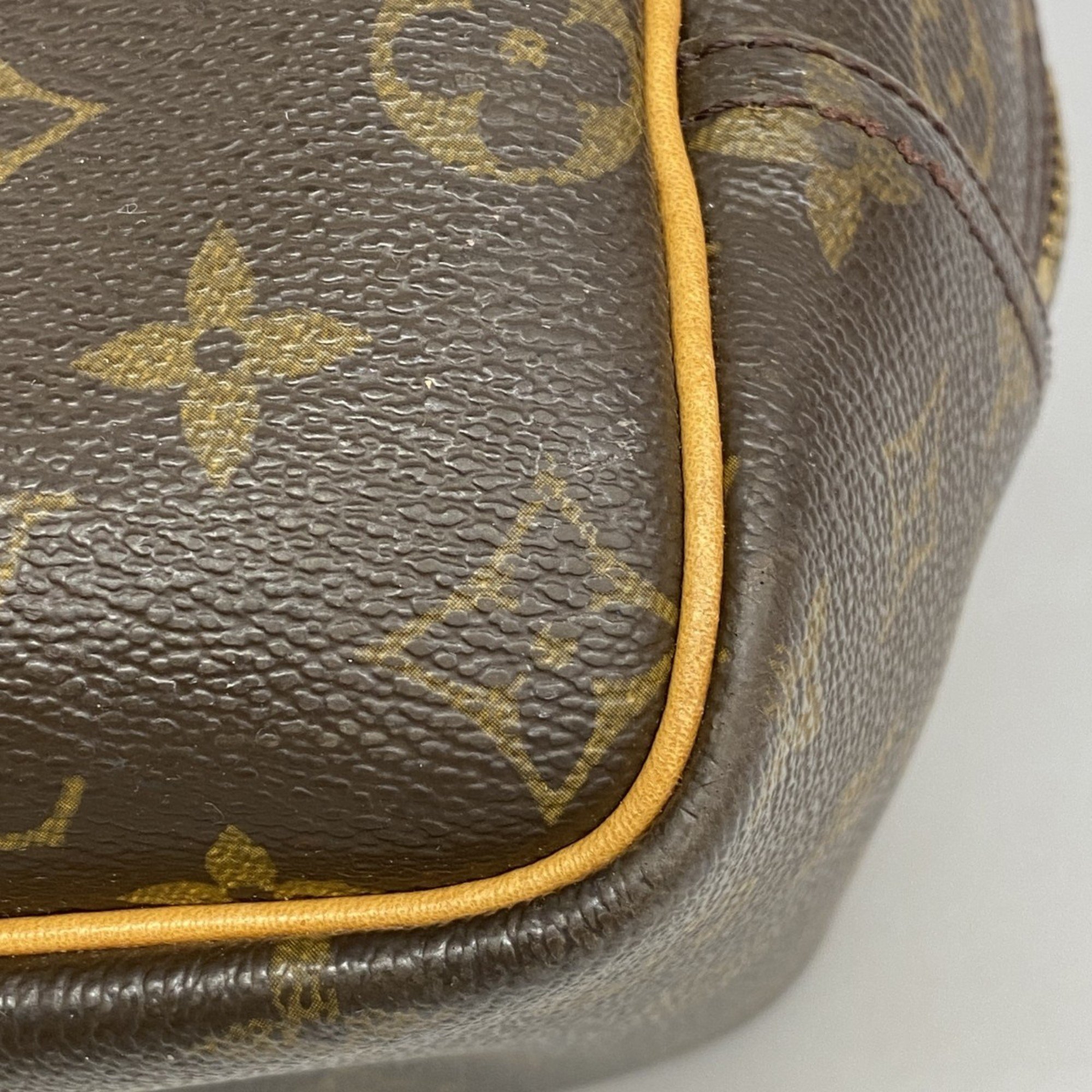 Louis Vuitton Handbag Monogram Deauville M47270 Brown Ladies