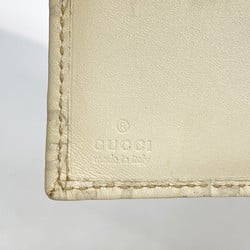 Gucci Notebook Cover Guccissima 115241 Leather Beige Champagne Men's Women's