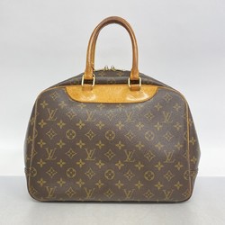 Louis Vuitton Handbag Monogram Deauville M47270 Brown Ladies