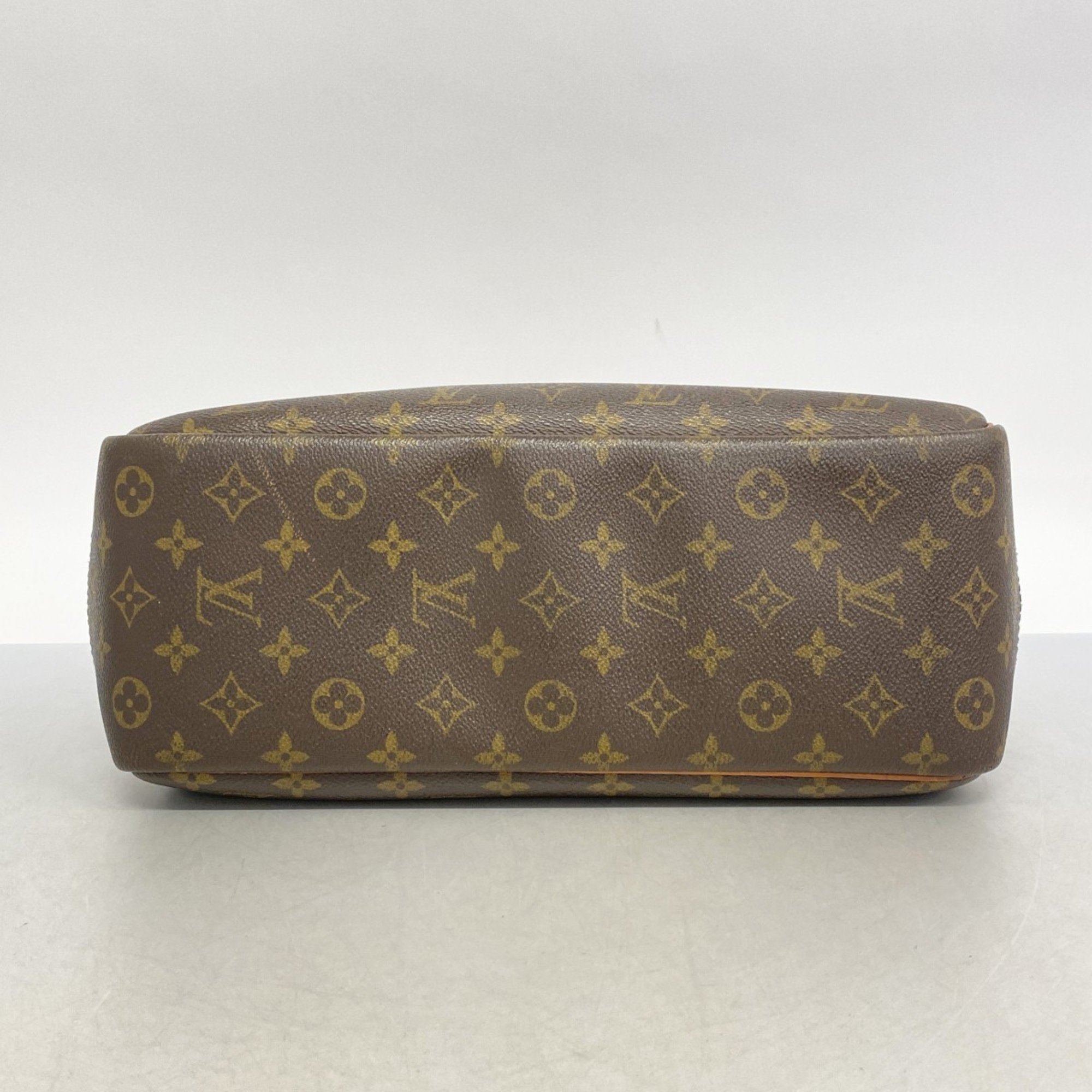 Louis Vuitton Handbag Monogram Deauville M47270 Brown Ladies