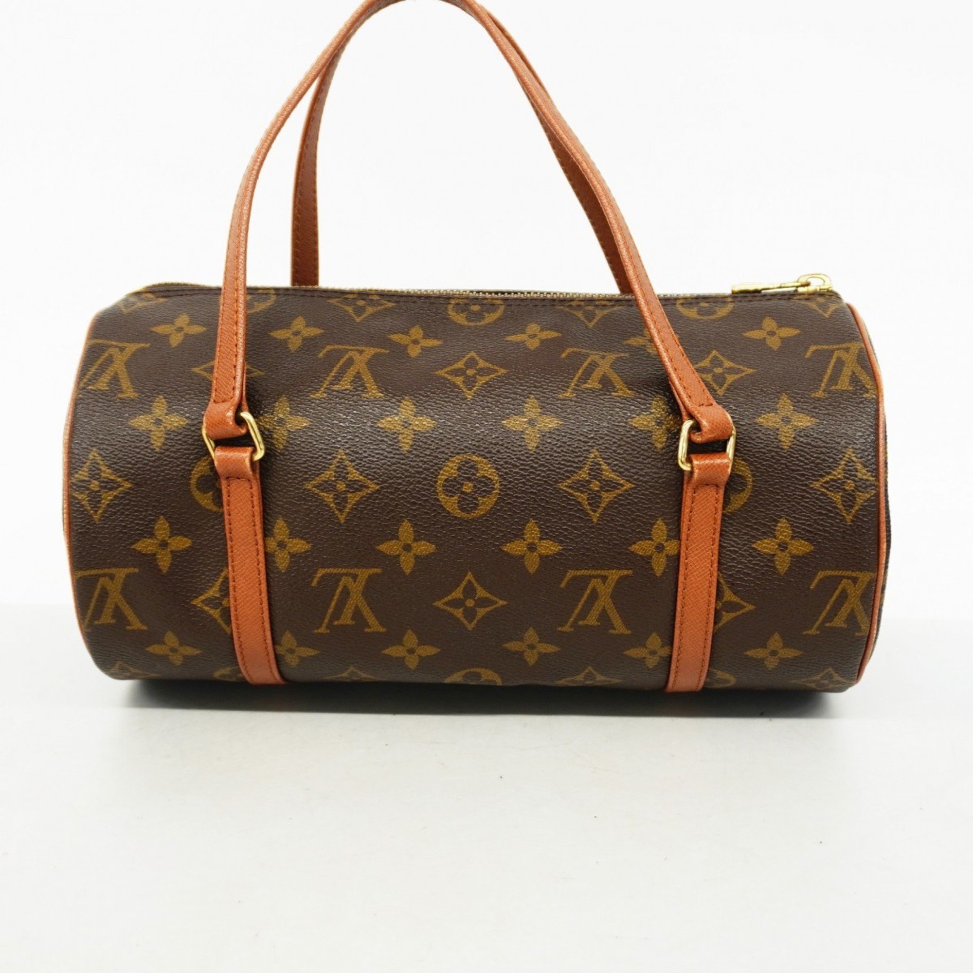 Louis Vuitton handbag Monogram Papillon 26 M51386 Brown ladies