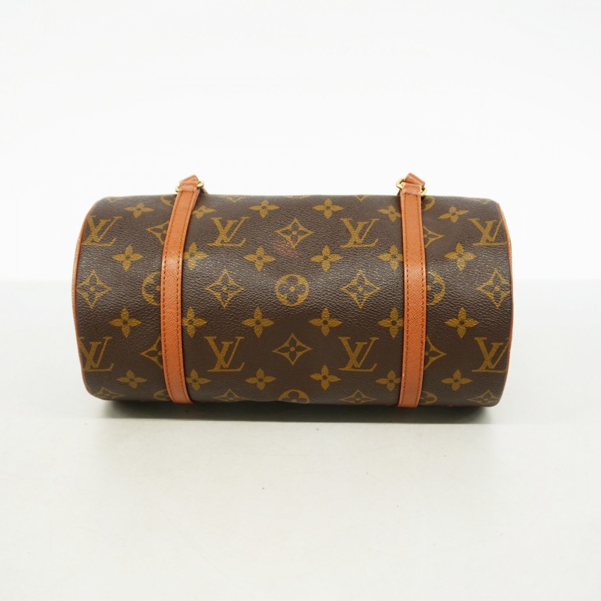 Louis Vuitton handbag Monogram Papillon 26 M51386 Brown ladies