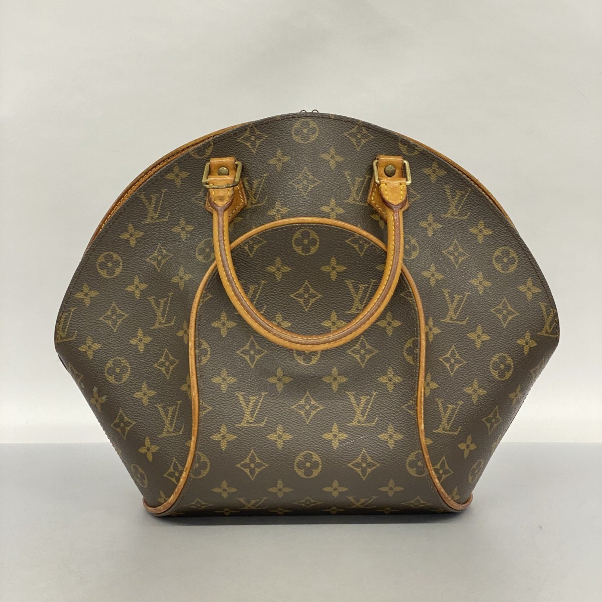 Louis Vuitton Handbag Monogram Ellipse MM M51126 Brown Ladies