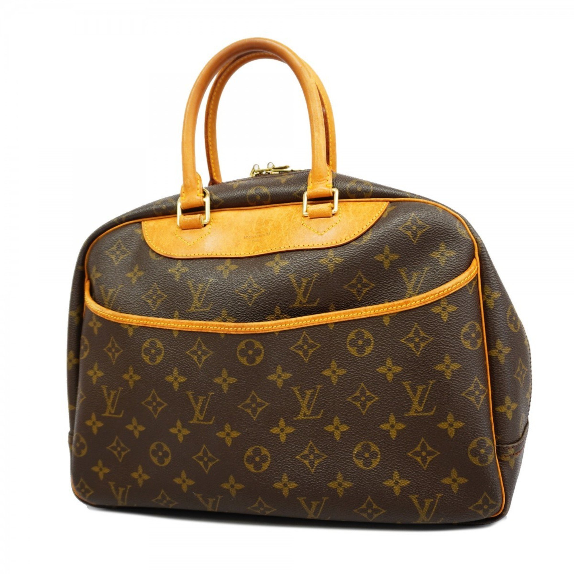 Louis Vuitton Handbag Monogram Deauville M47270 Brown Ladies