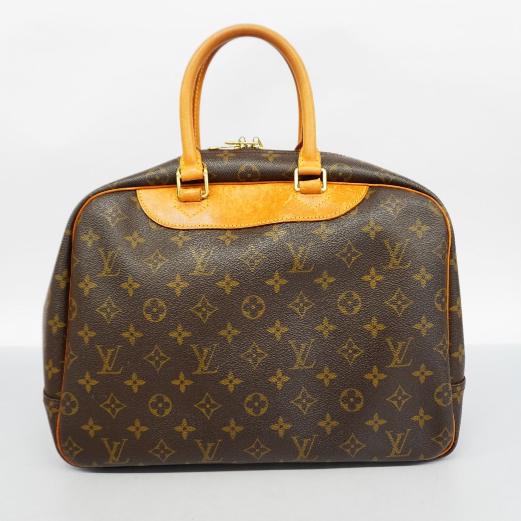 Louis Vuitton Handbag Monogram Deauville M47270 Brown Ladies