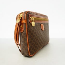 Celine clutch bag macadam brown men's