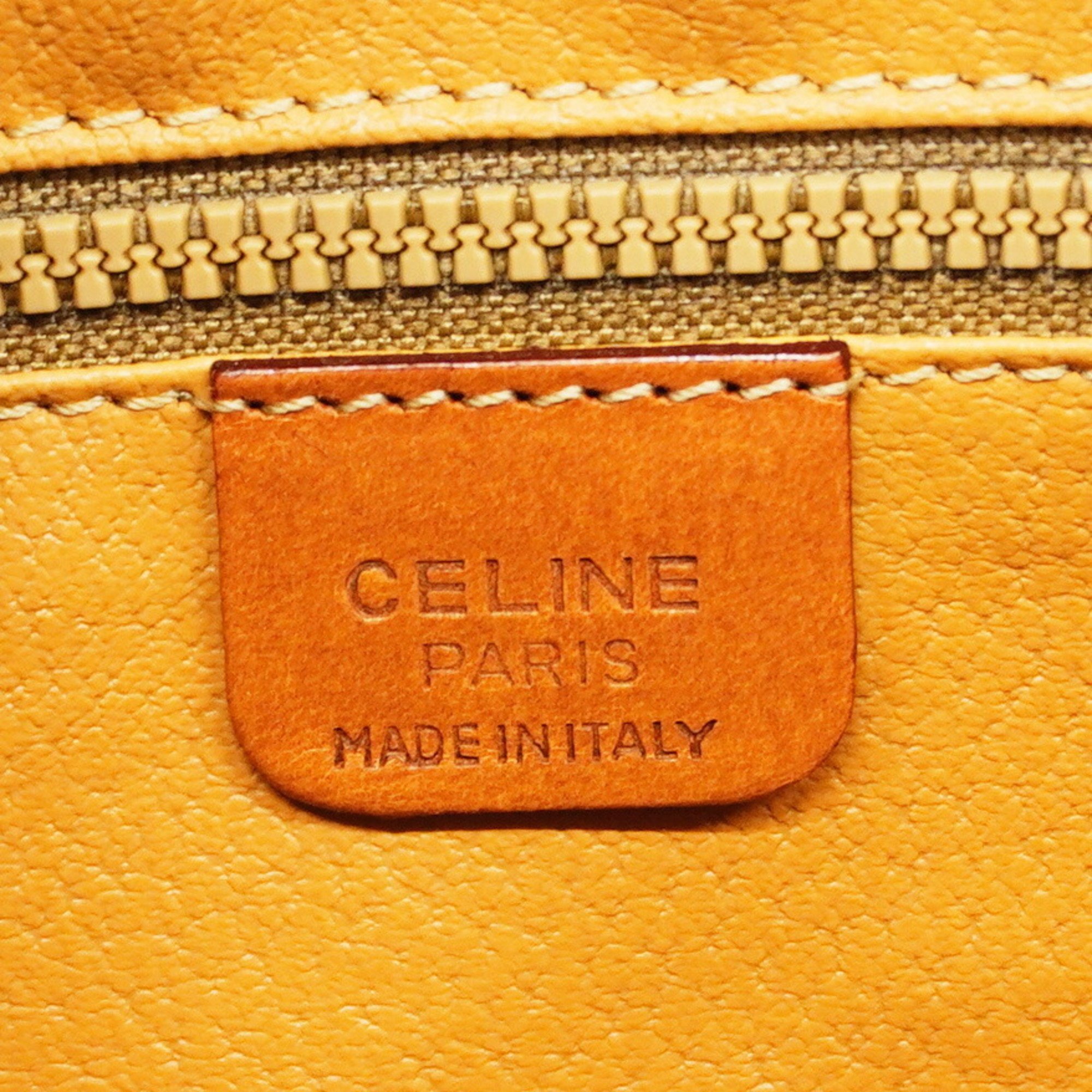 Celine clutch bag macadam brown men's