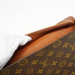 Louis Vuitton Clutch Bag Monogram Pochette Homme M51795 Brown Men's Women's