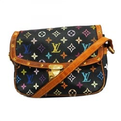 Louis Vuitton Shoulder Bag Monogram Multicolor Sologne M92639 Noir Ladies