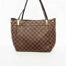 Louis Vuitton Tote Bag Damier Marble PM N41215 Ebene Ladies