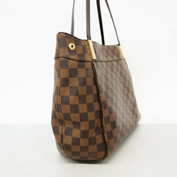 Louis Vuitton Tote Bag Damier Marble PM N41215 Ebene Ladies