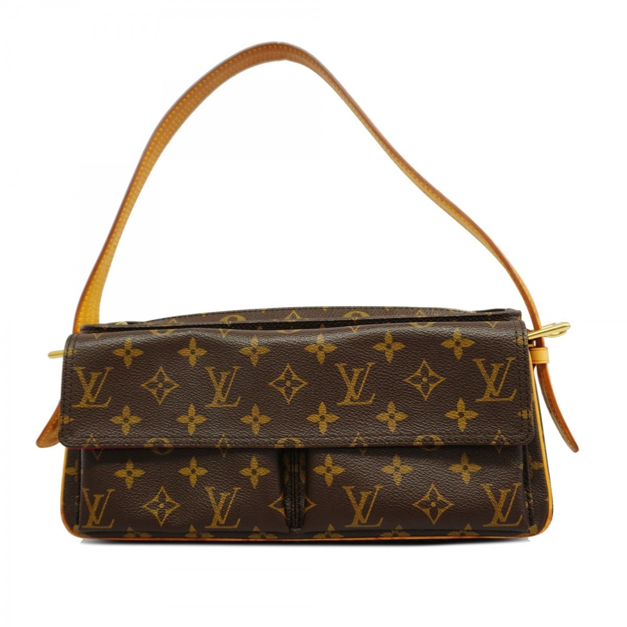 Louis Vuitton Shoulder Bag Monogram Vivacite MM M51164 Brown Women's