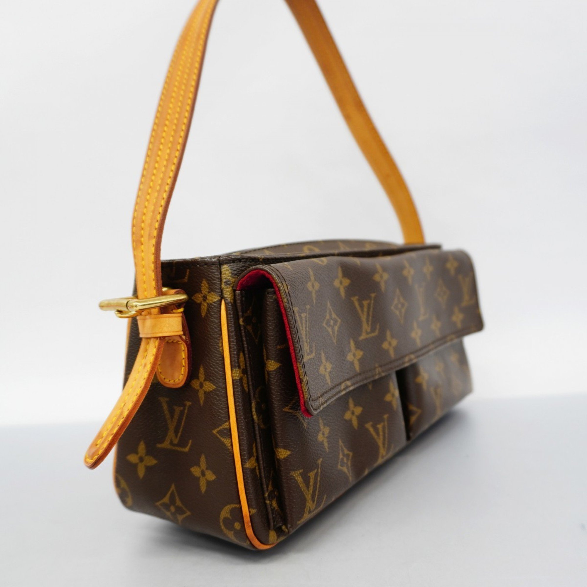 Louis Vuitton Shoulder Bag Monogram Vivacite MM M51164 Brown Women's