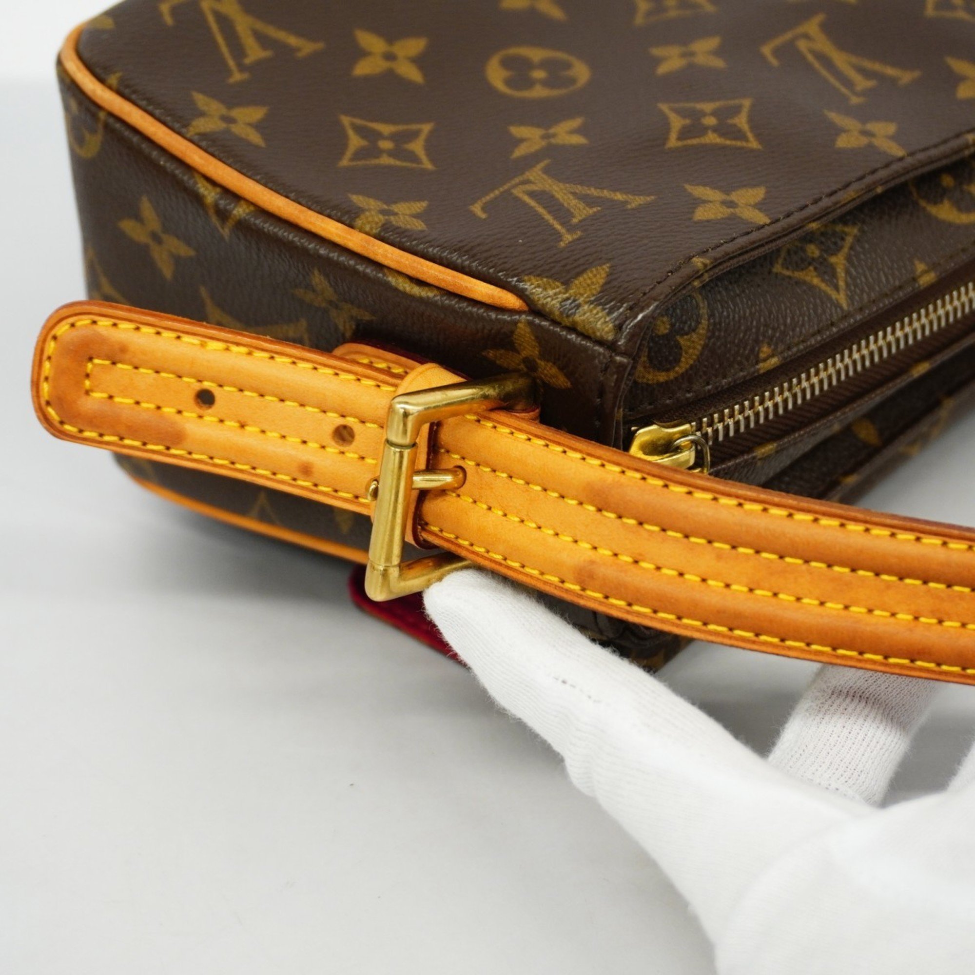 Louis Vuitton Shoulder Bag Monogram Vivacite MM M51164 Brown Women's