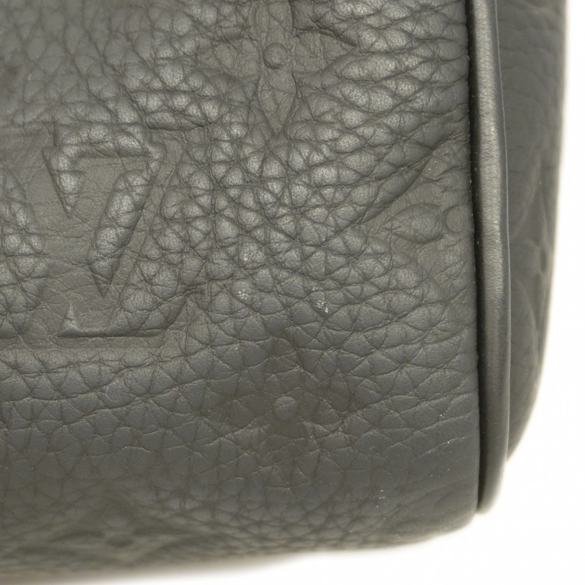 Louis Vuitton Handbag Monogram Taurillon Keepall Bandouliere 25 M20900 Noir Men's