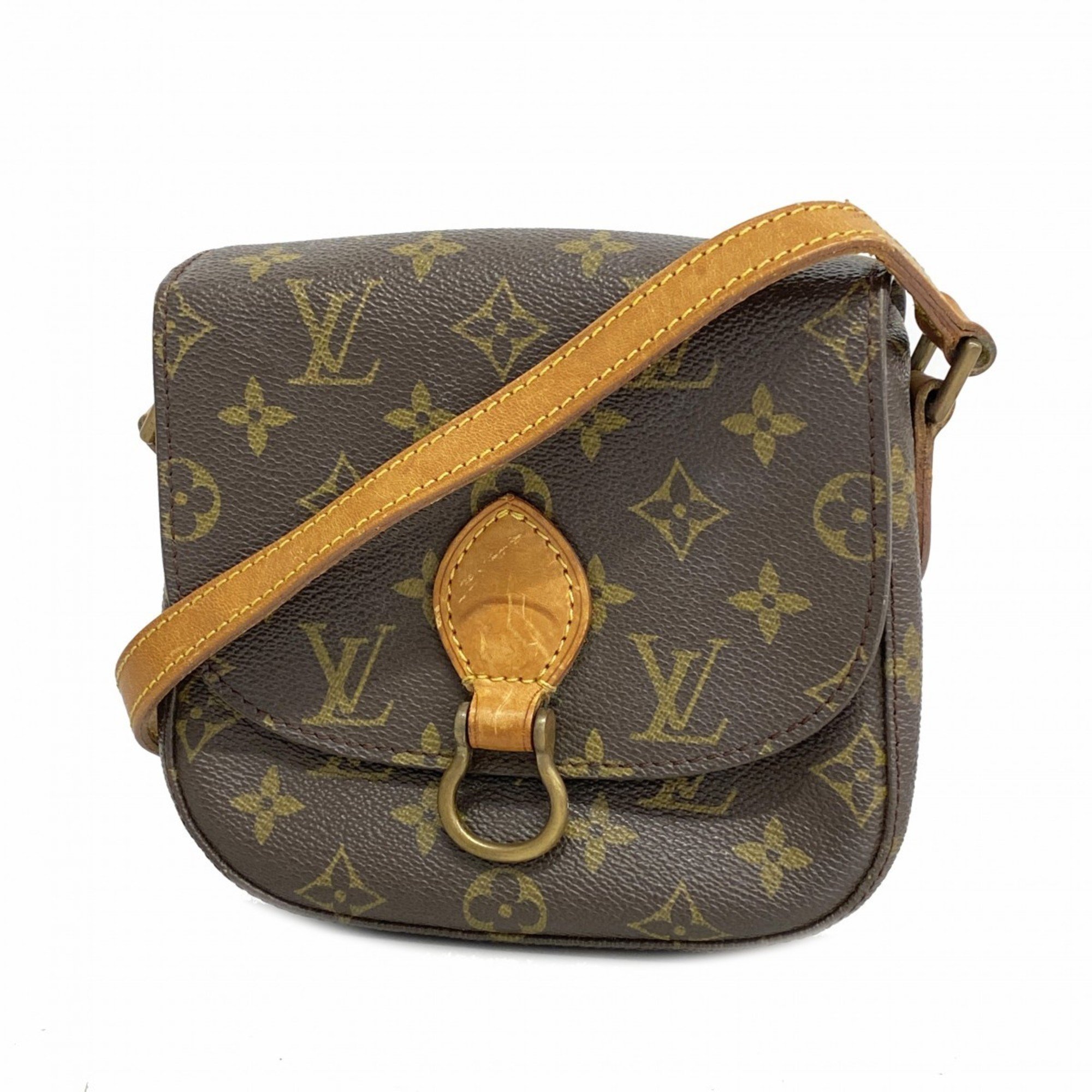 Louis Vuitton Shoulder Bag Monogram Saint-Clair M51244 Brown Women's