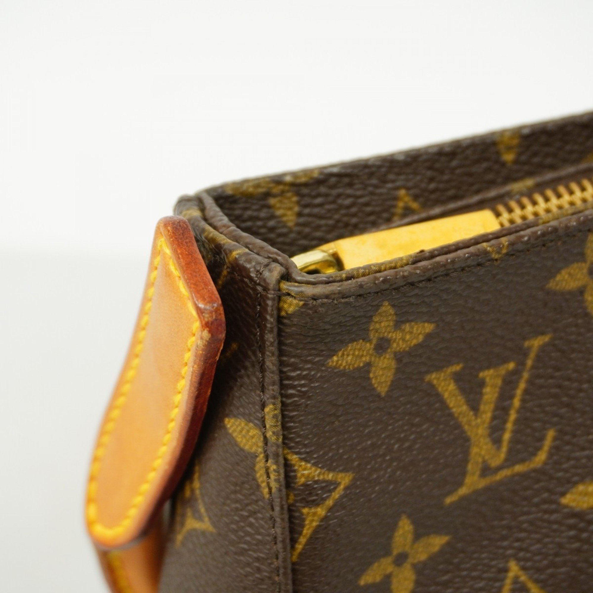 Louis Vuitton Shoulder Bag Monogram Looping MM M51146 Brown Women's