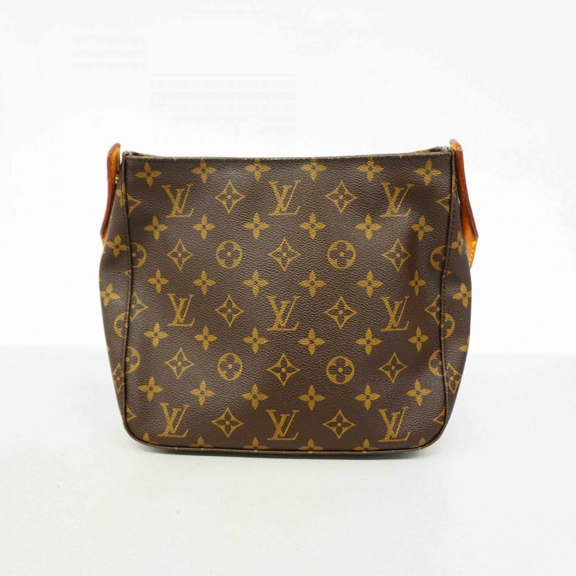 Louis Vuitton Shoulder Bag Monogram Looping MM M51146 Brown Women's