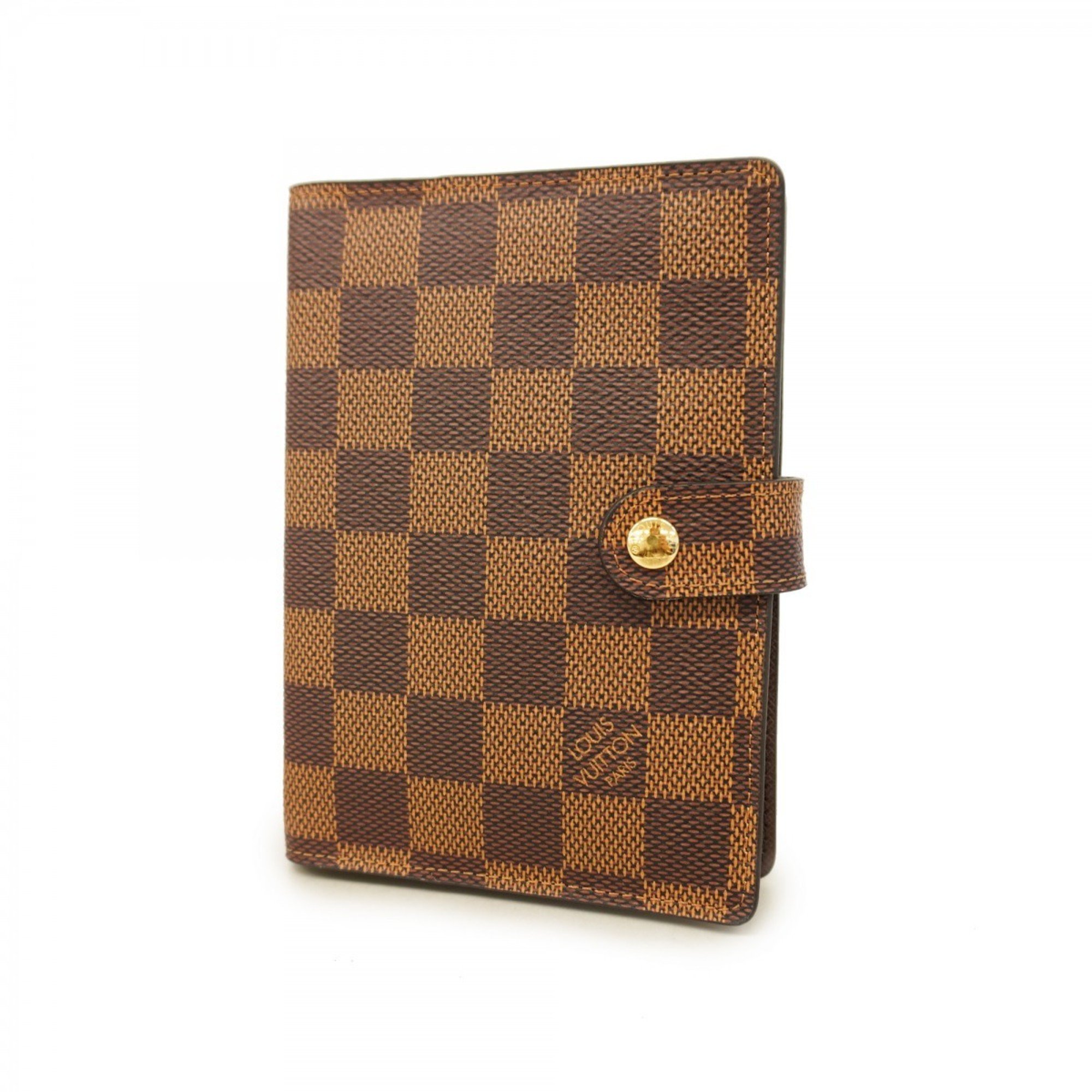 Louis Vuitton Diary Cover Damier Agenda PM R20700 Ebene Men's Women's