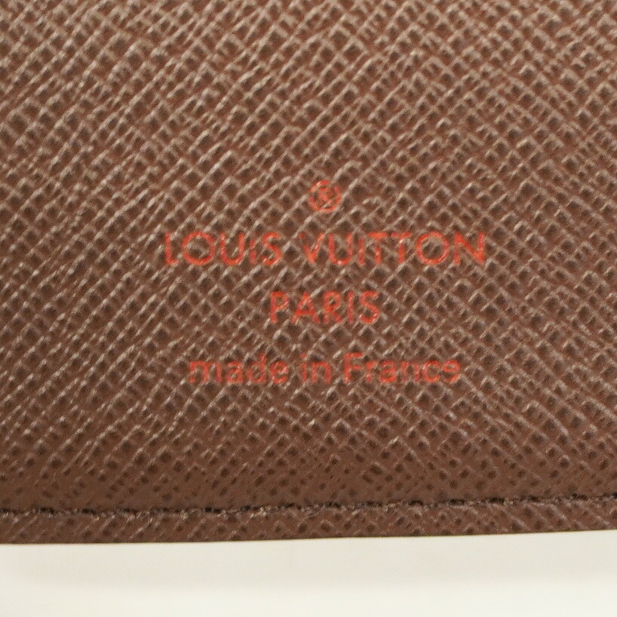 Louis Vuitton Diary Cover Damier Agenda PM R20700 Ebene Men's Women's