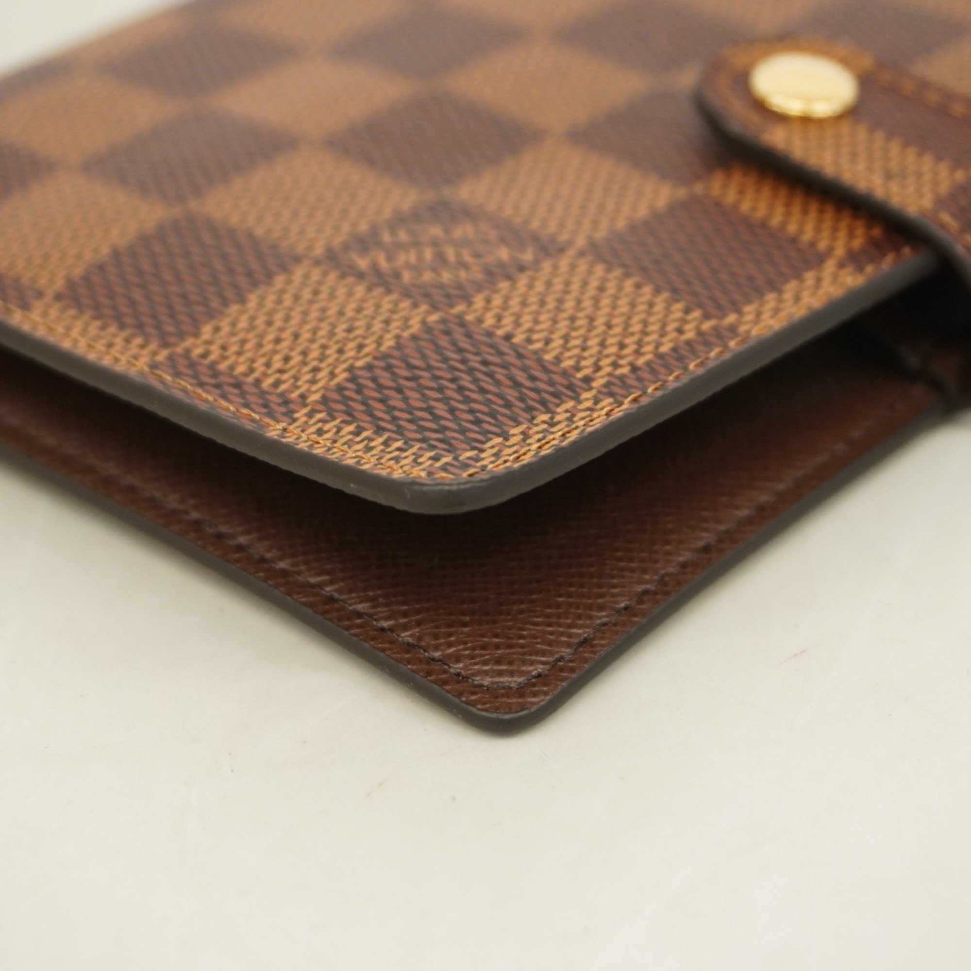 Louis Vuitton Diary Cover Damier Agenda PM R20700 Ebene Men's Women's