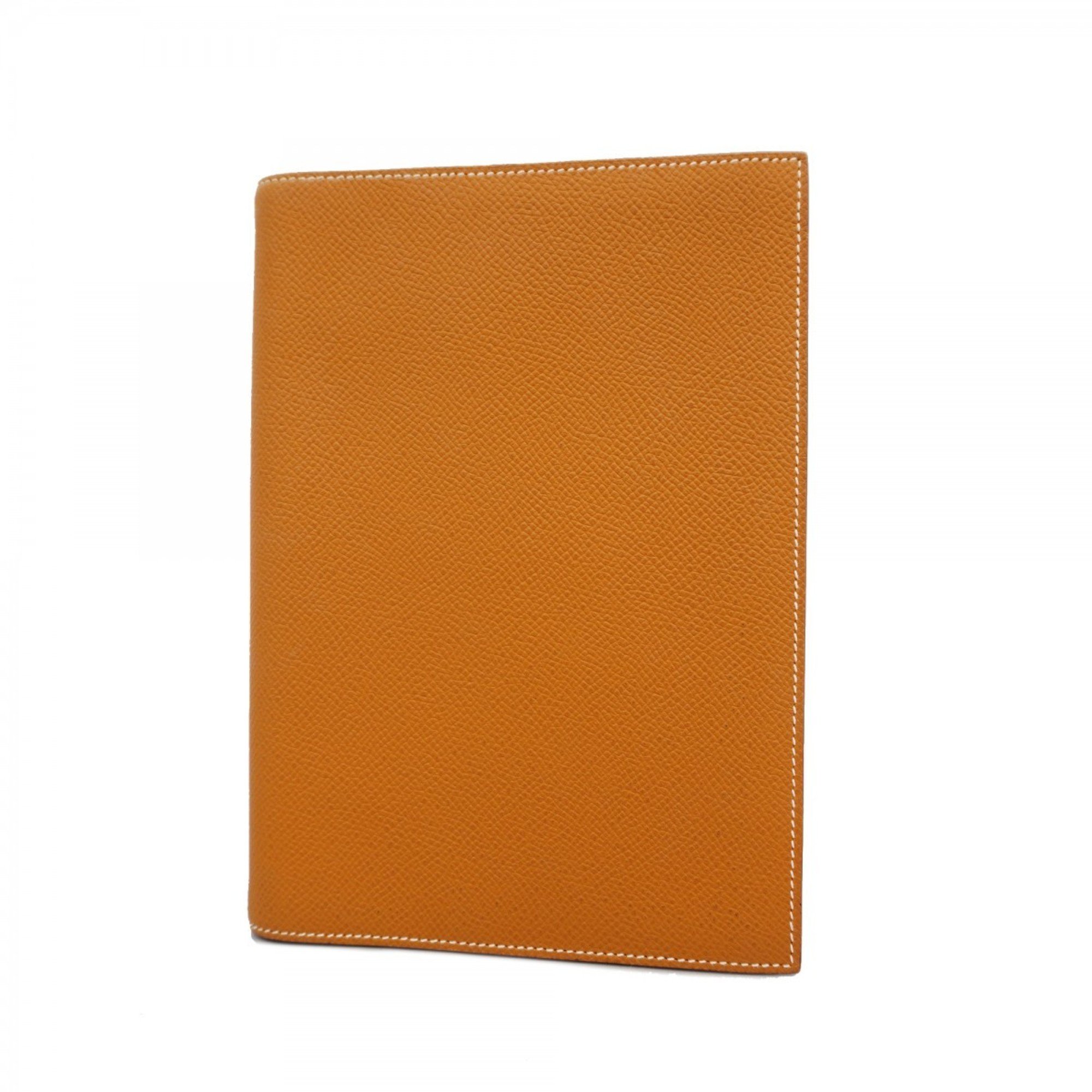 Hermes Diary Cover Agenda Gloves Veau Epsom Gold B Stamp Men's Women's