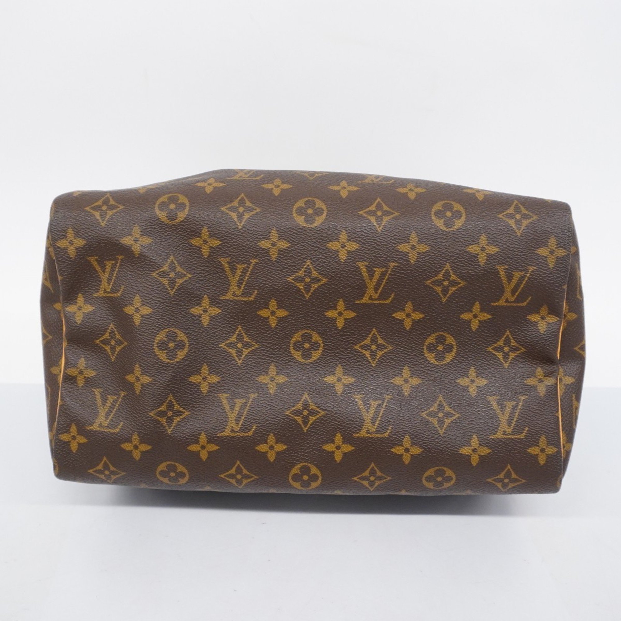 Louis Vuitton Handbag Monogram Speedy 30 M41108 Brown Ladies