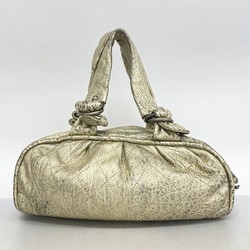 Chanel handbag, matelassé leather, gold, ladies