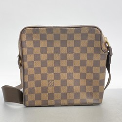 Louis Vuitton Shoulder Bag Damier Olaf PM N41442 Ebene Ladies