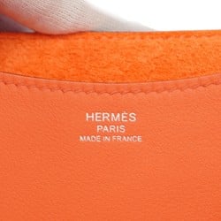 Hermes Handbag In the Loop 23 Taurillon Clemence Rose Texas B Stamp Ladies