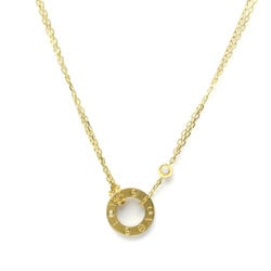 Cartier Love Circle Necklace B7219500 Yellow Gold (18K) Diamond Men,Women Pendant Necklace (Gold)