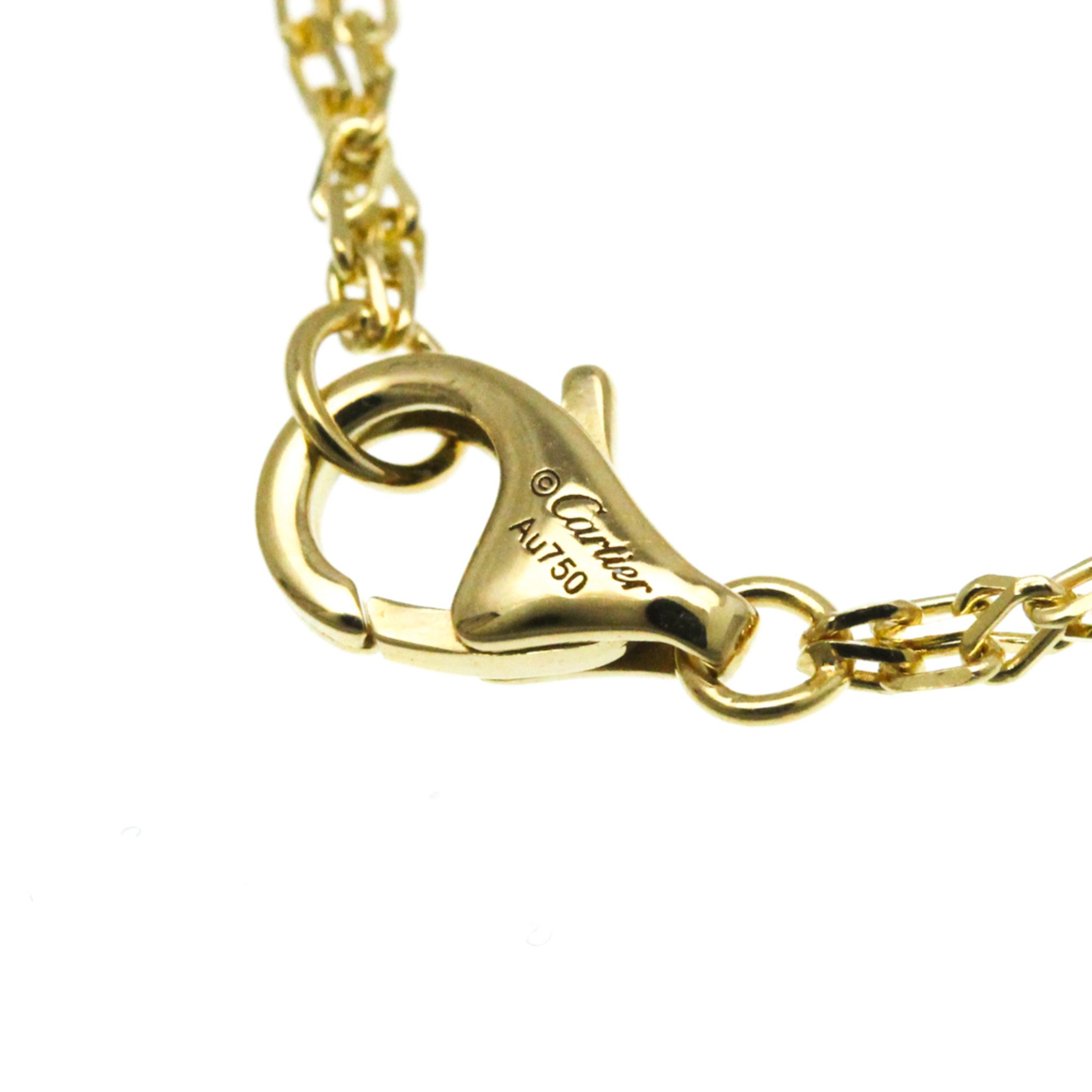 Cartier Love Circle Necklace B7219500 Yellow Gold (18K) Diamond Men,Women Pendant Necklace (Gold)