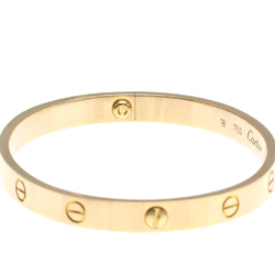 Cartier Love Bracelet Pink Gold (18K) No Stone Bangle Pink Gold