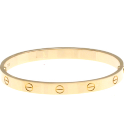 Cartier Love Bracelet Pink Gold (18K) No Stone Bangle Pink Gold