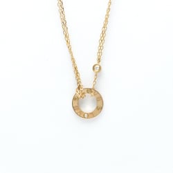 Cartier Love Circle Necklace B7224509 Pink Gold (18K) Diamond Men,Women Fashion Pendant Necklace Carat/0.03 (Pink Gold)